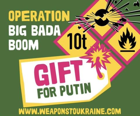 Republica Cehă: O iniţiativă intitulată ''Cadou pentru Putin'' strânge bani pentru a trimite arme Ucrainei