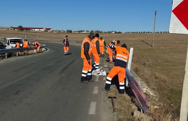 Continuă lucrările de reabilitare, modernizare și punere în siguranță a drumurilor județene
