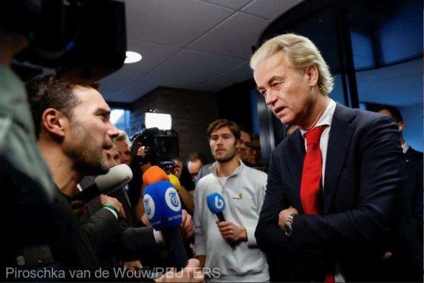 Partidele olandeze se poziţionează pentru negocieri dure după victoria şoc a lui Wilders în alegeri