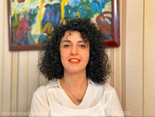 Activista iraniană Narges Mohammadi, laureată a Nobelului pentru Pace, a început greva foamei în închisoare