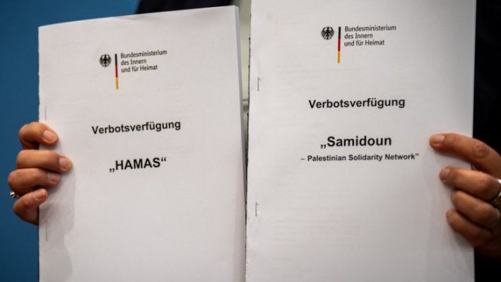 Germania a interzis, oficial, toate activitățile Hamas pe teritoriul său