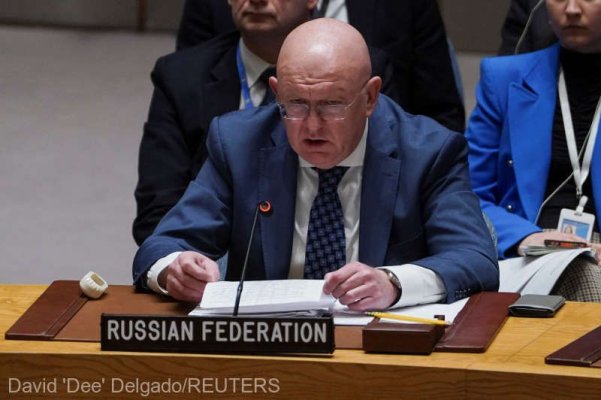 Rusia susţine la ONU că Israelul nu are dreptul la autoapărare în războiul său cu Hamas