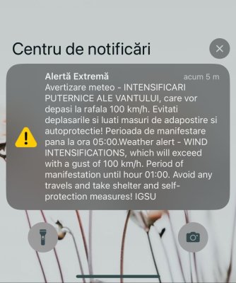 Atenție! Codul Roșu a fost extins! 