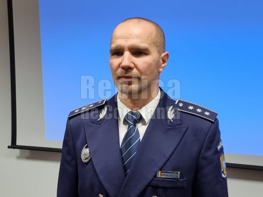După 1 an la șefia IPJ Maramureș, Cms. Șef Daniel Ovidiu Catană s-a întors pe postul de adjunct la IPJ Constanța