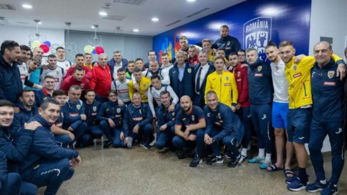 Ciolacu a mers în cantonamentul naționalei de fotbal a României