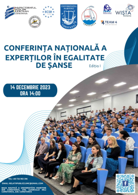 Universitatea Maritimă din Constanța organizează prima ediție a Conferinței Naționale a Experților în Egalitate de Șanse