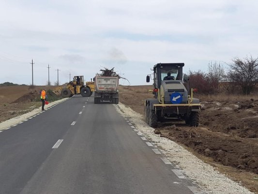 Lucrări pe drumurile județene în săptămâna 06 - 11 noiembrie 2023