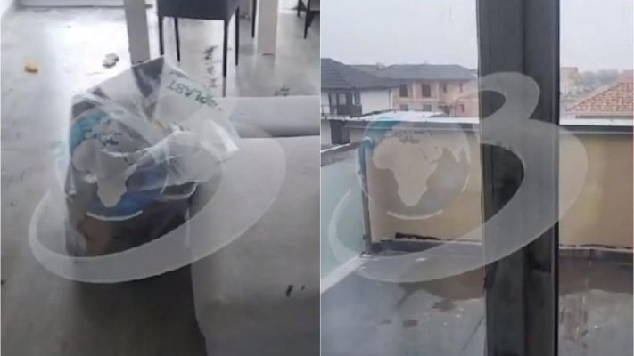 Primele imagini cu apartamentul în care au stat asasinii milionarului din Sibiu