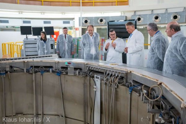 Iohannis a vizitat Centrul Belgian de Cercetare Nucleară SCKCEN