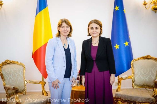 Ministrul Afacerilor Externe şi ambasadoarea SUA au vorbit despre situaţia de securitate de la Marea Neagră şi Orientul Mijlociu