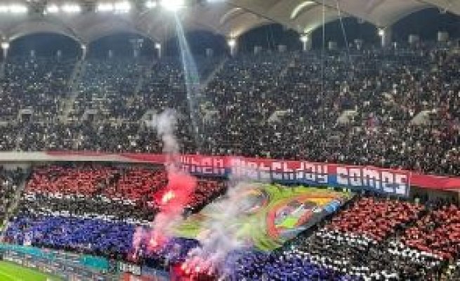Partida Romilor a depus plângere penală împotriva fanilor FCSB, după mesajele rasiste de la meciul cu Rapid