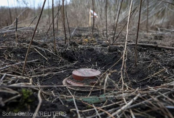 Ucraina: De la începutul războiului cu Rusia, cel puţin 260 de civili au murit din cauza minelor terestre