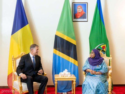 Preşedintele Iohannis îşi încheie vizita în Tanzania