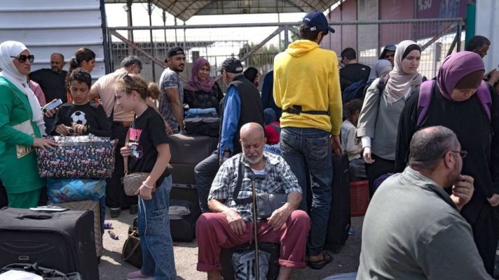 Război Israel-Hamas: Sute de deţinători de paşapoarte străine, în aşteptare la terminalul Rafah pentru noi evacuări