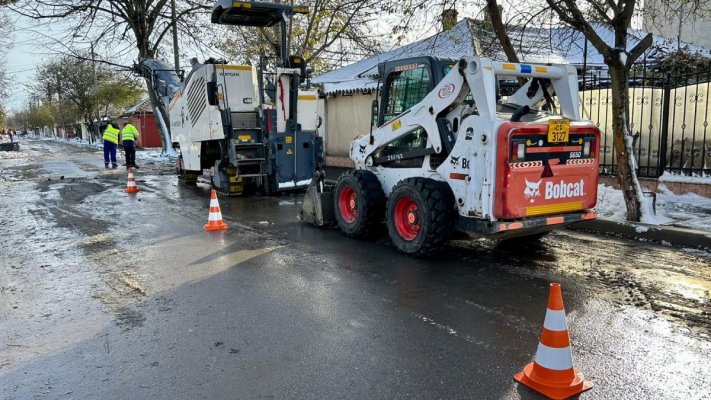 Traficul rutier va fi restricționat parțial pe strada Mureșului din cartierul Palas