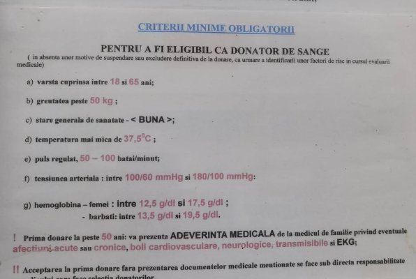 Anunț umanitar! Tânără din Județul Constanța are nevoie urgent de sânge