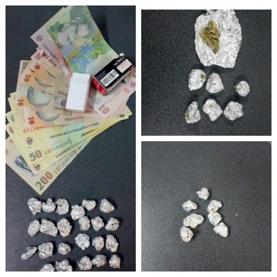 Prinși cu substanțe interzise de polițiștii locali constănțeni  