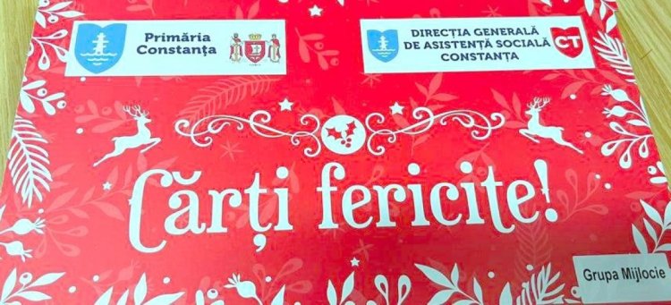 Cadouri de Crăciun pentru toți școlarii și preșcolarii din Constanța