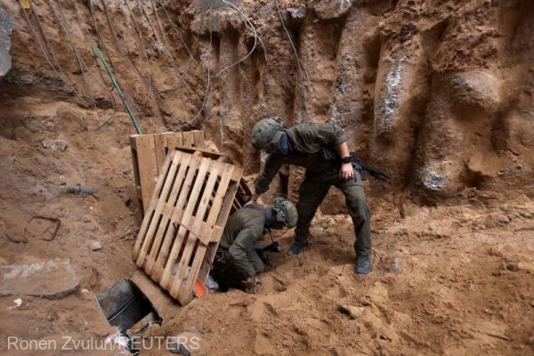 Israel-Hamas: 800 de guri de tuneluri, descoperite în Gaza de la începutul ofensivei terestre