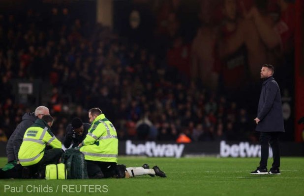 Fotbal: Căpitanul echipei Luton a suferit un stop cardiac în plin meci din Premier League, dar este stabil