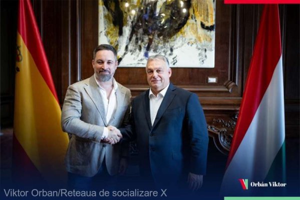 Premierul ungar Viktor Orban, după întâlnirea cu liderul extremei drepte din Spania: ''Viva Vox!''
