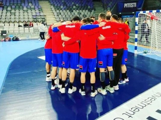 Handbal masculin: România a câştigat Trofeul Carpaţi, după 31-25 în finala cu Georgia