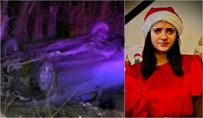 Ea este Andrada, eleva de 16 ani, moartă în accidentul produs de un şofer fără permis