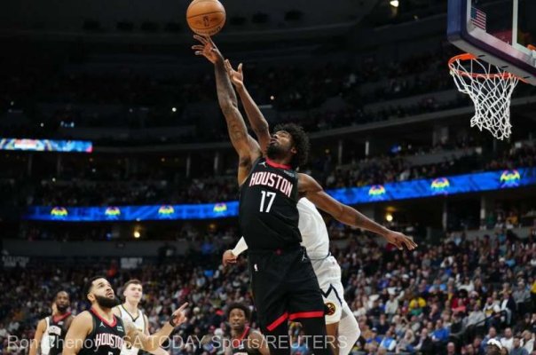 Baschet - NBA: Campioana Denver Nuggets, învinsă pe propriul teren de Houston Rockets