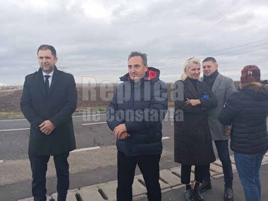 A fost inaugurat tronsonul DJ226A Cetatea Histria - DN 22/Tariverde. Video