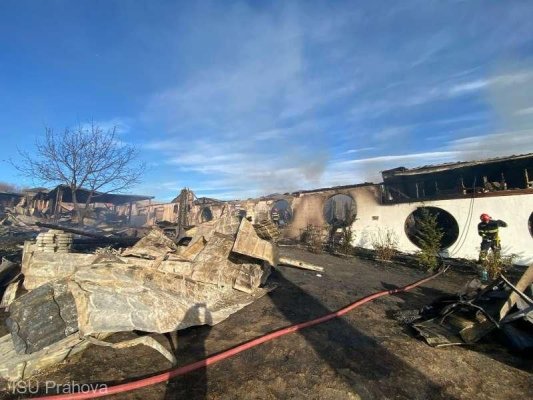 A fost găsită a 7-a victimă a incendiului de la Ferma Dacilor. E vorba tot de un copil 