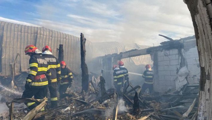 Una dintre victimele incendiului de la „Ferma Dacilor” a intrat în flăcări pentru a-și salva copiii