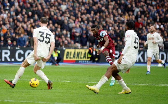 Fotbal: West Ham - Manchester United 2-0, în Premier League