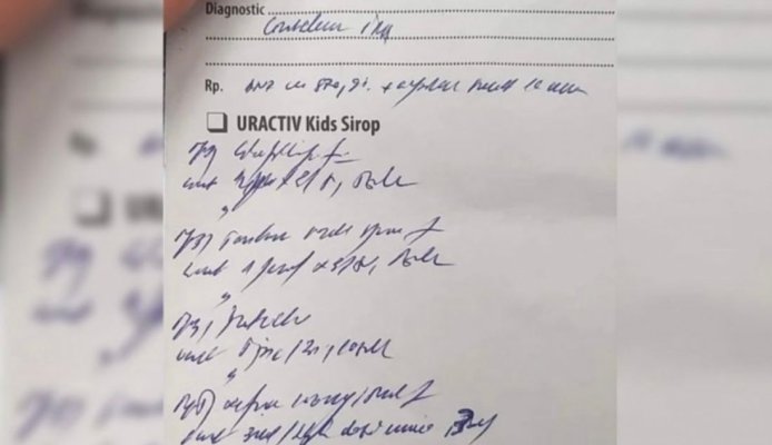Rețete scrise de medici, bătaie de joc pentru pacienți