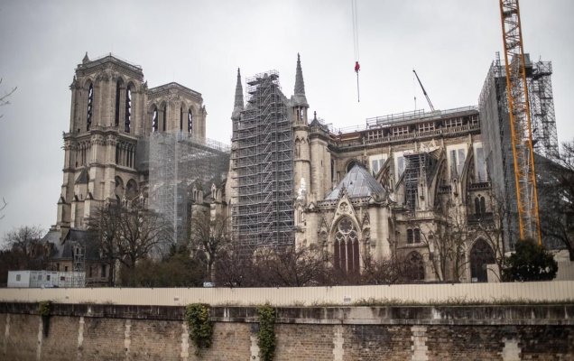 Franţa: Catedrala Notre-Dame din Paris va fi dotată cu un sistem unic de stingere a incendiilor