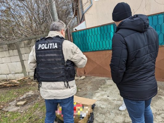 Tânăr, prins cu 20 de kilograme de petarde