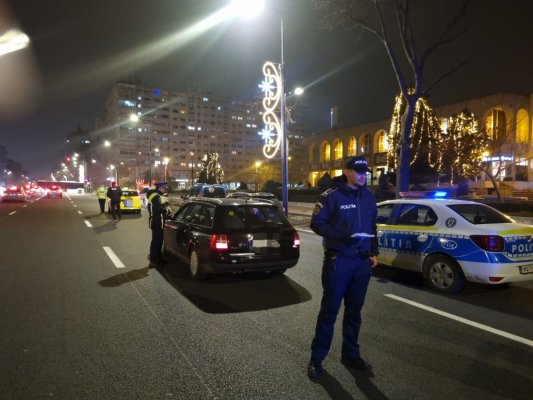 Acțiuni ale polițiștilor în minivacanța de Anul Nou. Video