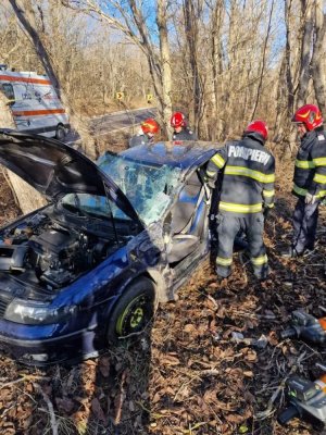 Accident grav la Tulcea: o persoană decedată, a intervenit și elicopterul SMURD