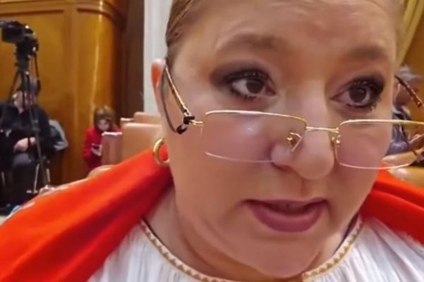Diana Șoșoacă, scandal monstru în Parlament: „Gândacule, fă-te făină!“ Video