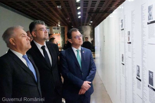 Ciolacu a vizitat Muzeul Memorial al Holocaustului, la începutul vizitei la Washington D.C.
