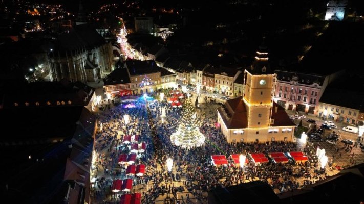 Comercianţii de la Târgul de Crăciun din Braşov, amendaţi cu peste 65.000 de lei