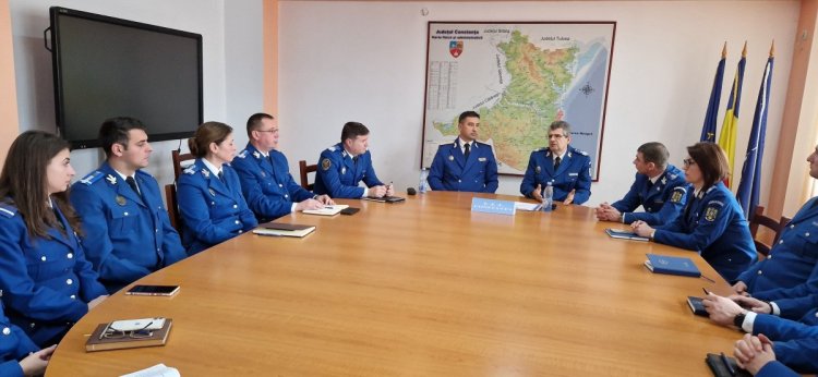 Activitatea jandarmilor constănţeni evaluată la bilanțul anual