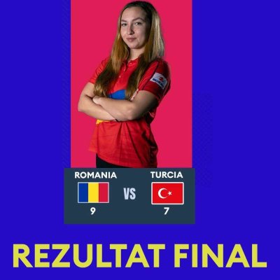 Polo feminin: România a învins Turcia şi va juca pentru locurile 13-16 la Campionatul European din Olanda