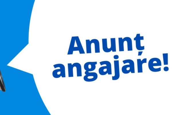 Anunț angajare  Utilități Publice Cernavodă
