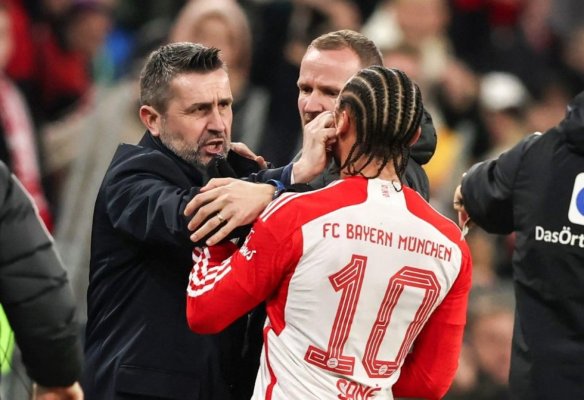 Antrenorul echipei Union Berlin, suspendat trei meciuri după ce l-a bruscat pe Leroy Sane