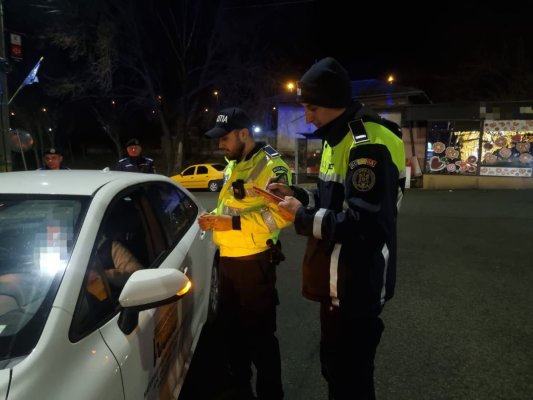 Polițiștii constănțeni, în acțiunea „Blocada“