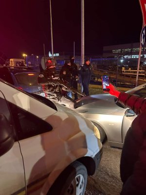 Protestul de la Constanța a escaladat! Un polițist SIAS a scos arma la un fermier