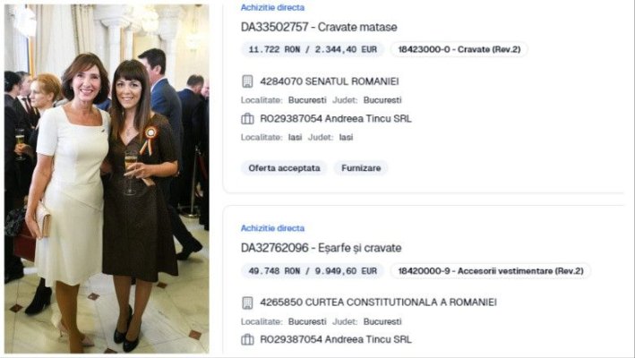 Instituțiile statului fac coadă la magazinul creatoarei de modă care produce rochiile pentru Carmen Iohannis