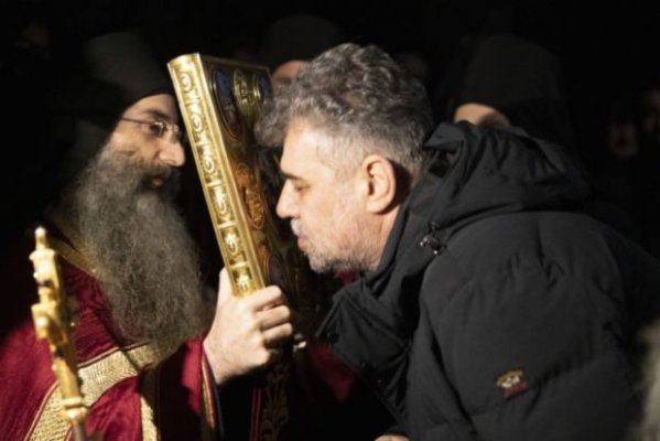 Surpriza lui Marcel Ciolacu: de ziua lui a plecat la Muntele Athos