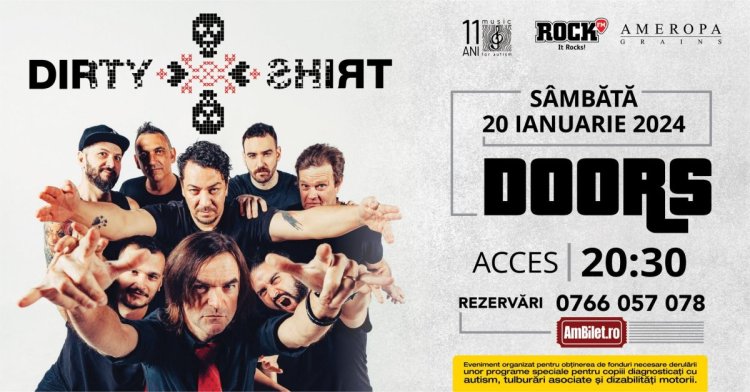 Una dintre cele mai iubite formații rock din România, vine la Constanța pentru a susține un concert caritabil