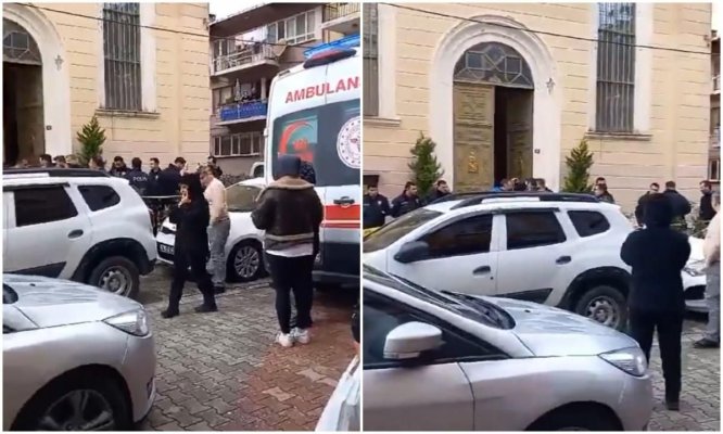 Atac într-o biserică italiană la Istanbul: Cel puţin un mort. Video
